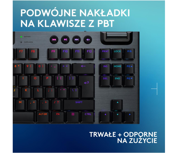 LOGITECH G915 X TKL Lightspeed Tactile czarny 920-012721 - 1276179 - zdjęcie 7
